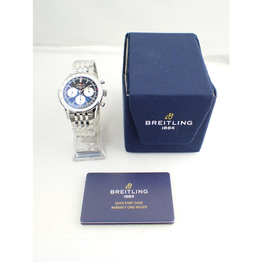 ブライトリング ナビタイマー B01 クロノグラフ ブラック文字盤 メンズ AB0138211B1A1(AB0138) 新品 | ナビタイマー | 11