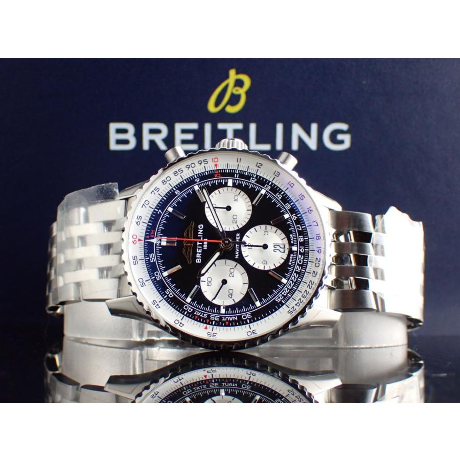 ブライトリング ナビタイマー B01 クロノグラフ ブラック文字盤 メンズ AB0138211B1A1(AB0138) 新品 | ナビタイマー | 13