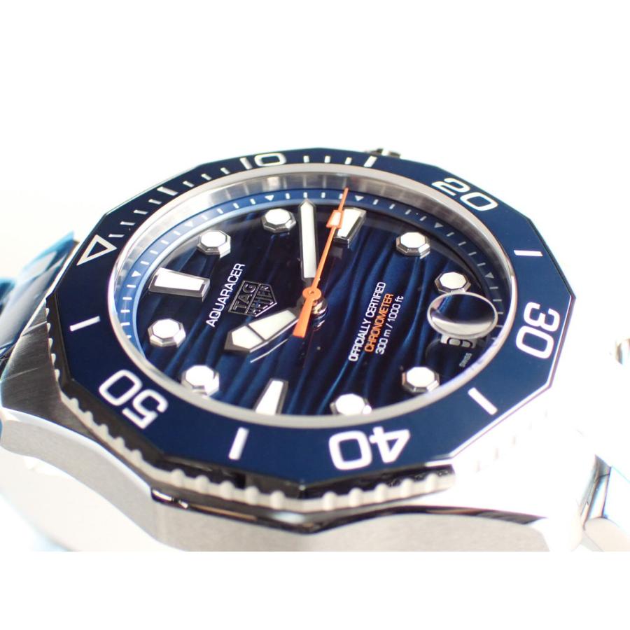 アクアレーサー タグホイヤー プロフェッショナル300 ブルー WBP5111