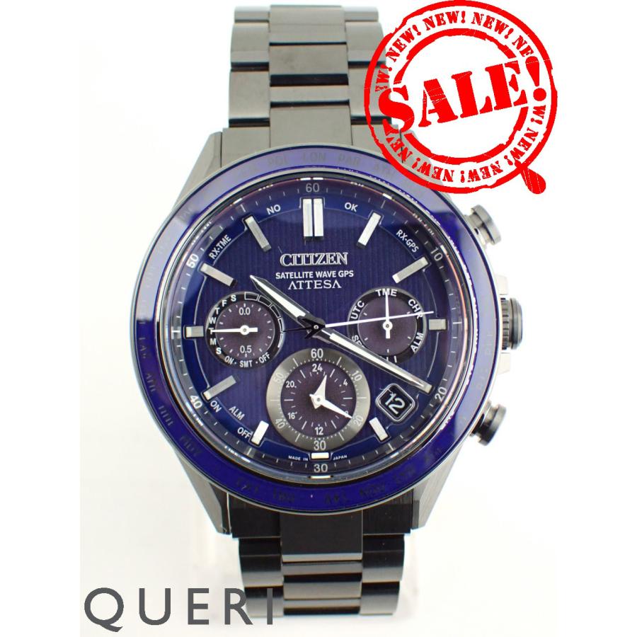 シチズン アテッサ アクトライン ブラックチタン CC4059-64L(F950-0029S09)新品 | ATTESA（CITIZEN）