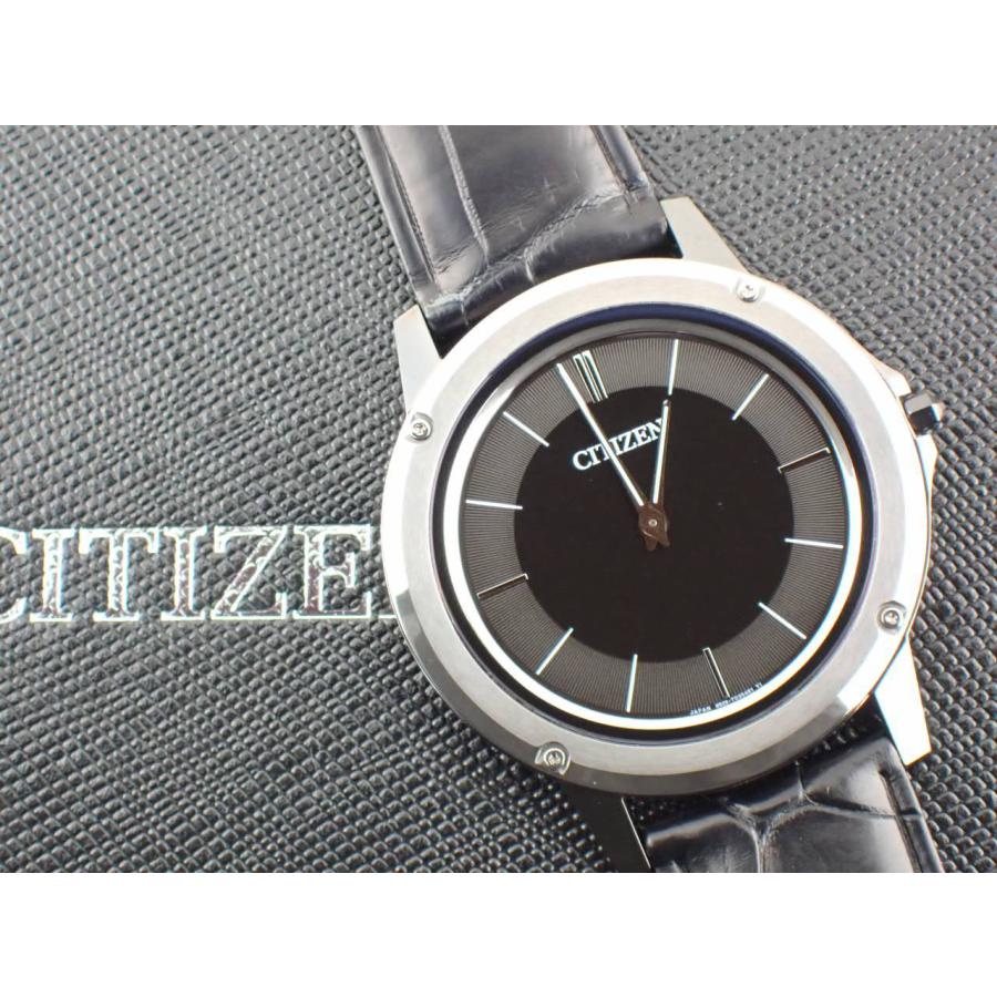 シチズン エコドライブワン ブラック文字盤 レザーベルト AR5024-01E(8826-T023436)新品 | CITIZEN | 11