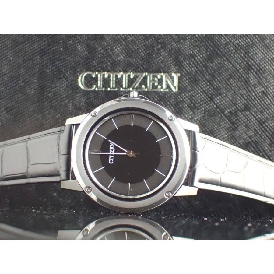 【稼働/新品電池】シチズン　エコドライブ　腕時計　黒文字盤　クォーツ　純正ベルト 稼働/新品電池】シチズン エコドライブ 腕時計 黒文字盤 クォーツ 純正