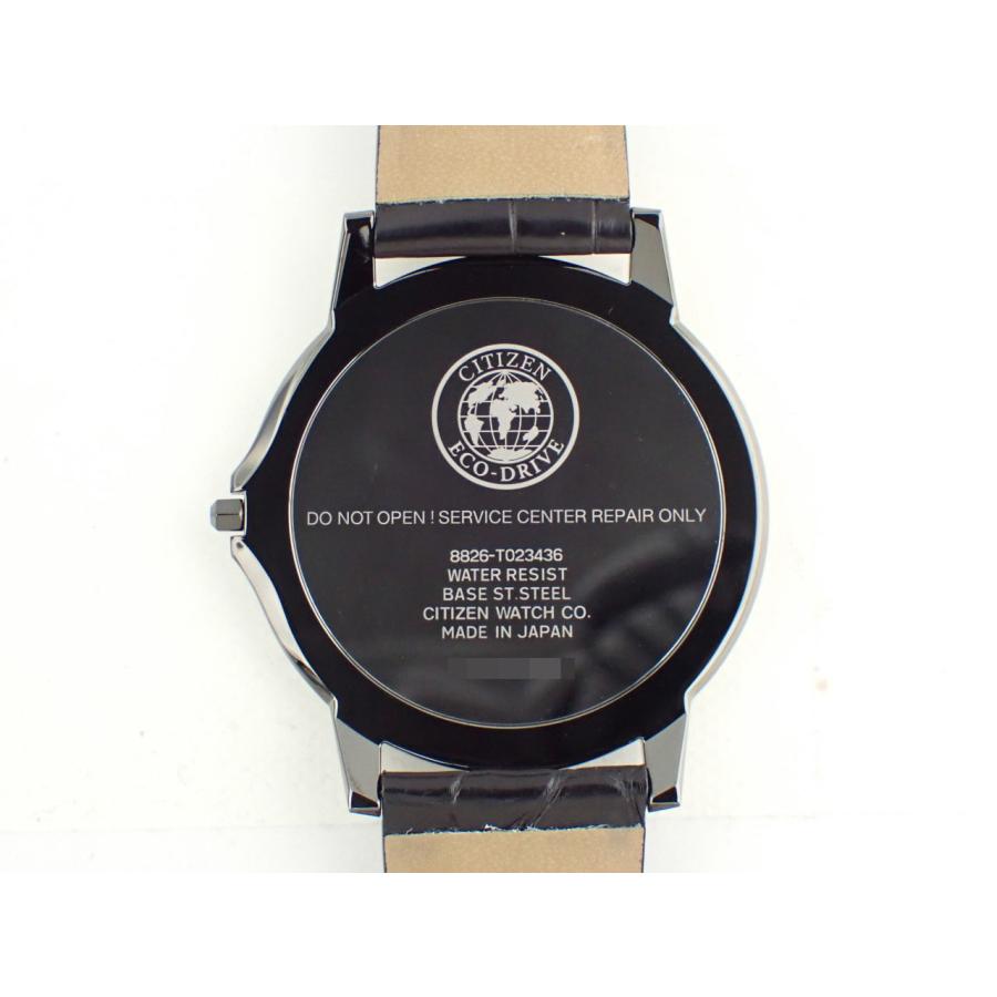 シチズン エコドライブワン ブラック文字盤 レザーベルト AR5024-01E(8826-T023436)新品 | CITIZEN | 07