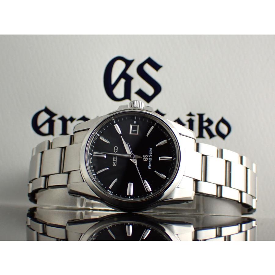 Grand Seiko グランドセイコー 9Fクオーツ デイト ブラック文字盤
