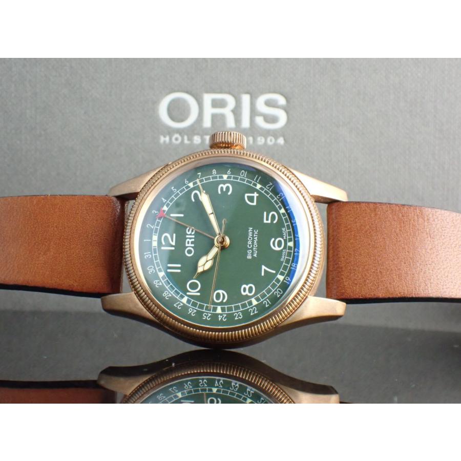 オリス ビッグクラウン ブロンズ ポインターデイト 80周年記念モデル 01 754 7741 3167 中古 | ORIS | 13