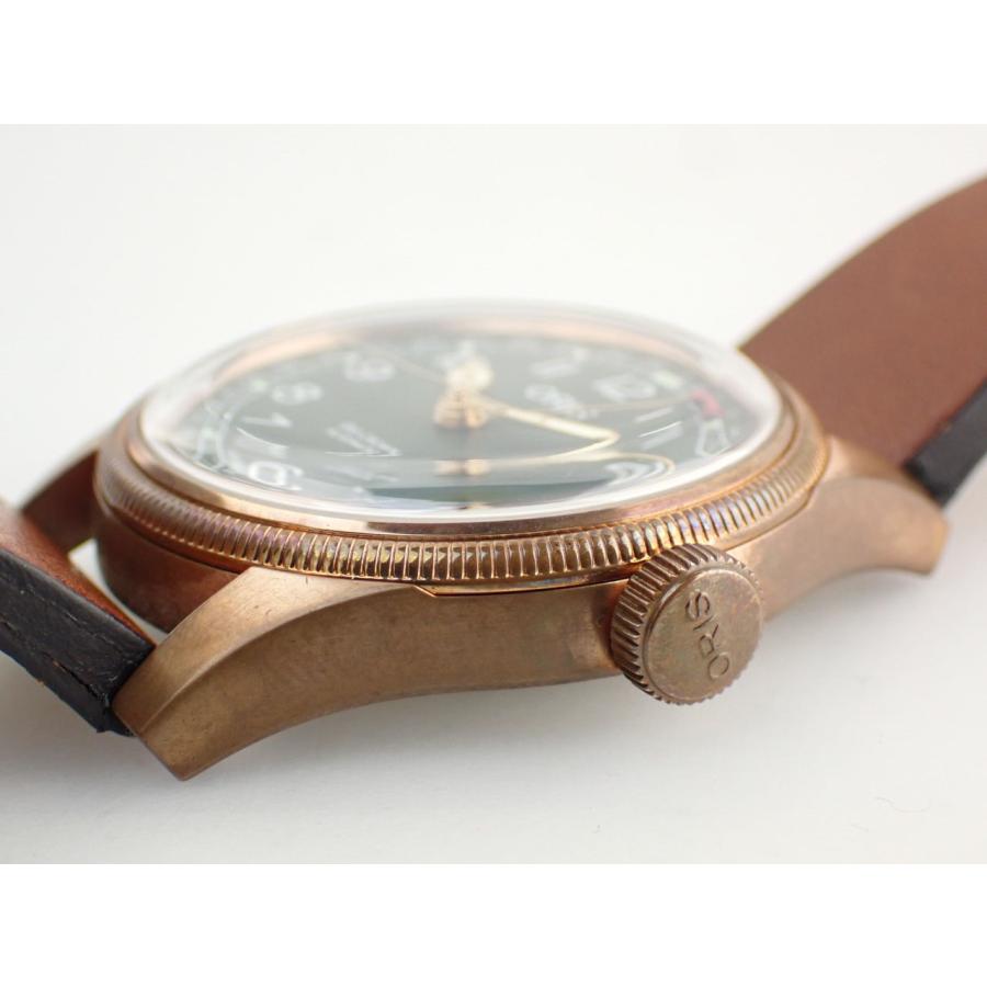 オリス ビッグクラウン ブロンズ ポインターデイト 80周年記念モデル 01 754 7741 3167 中古 | ORIS | 02