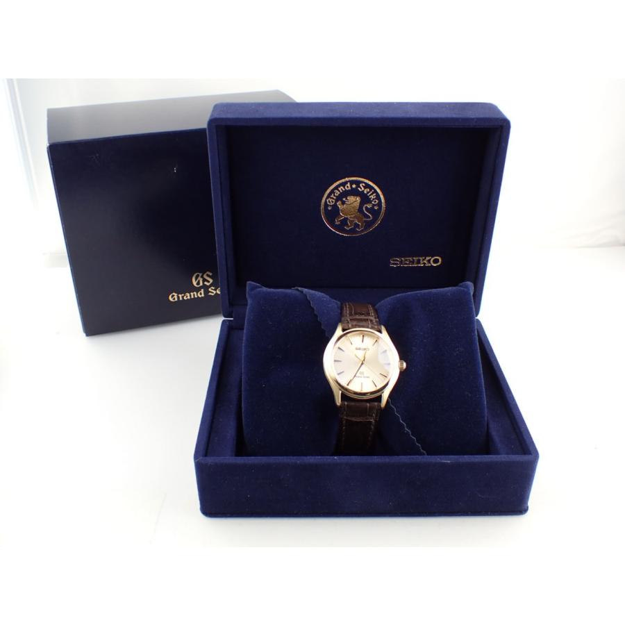 Grand Seiko グランドセイコー 9Fクォーツ 金無垢 レザーベルト