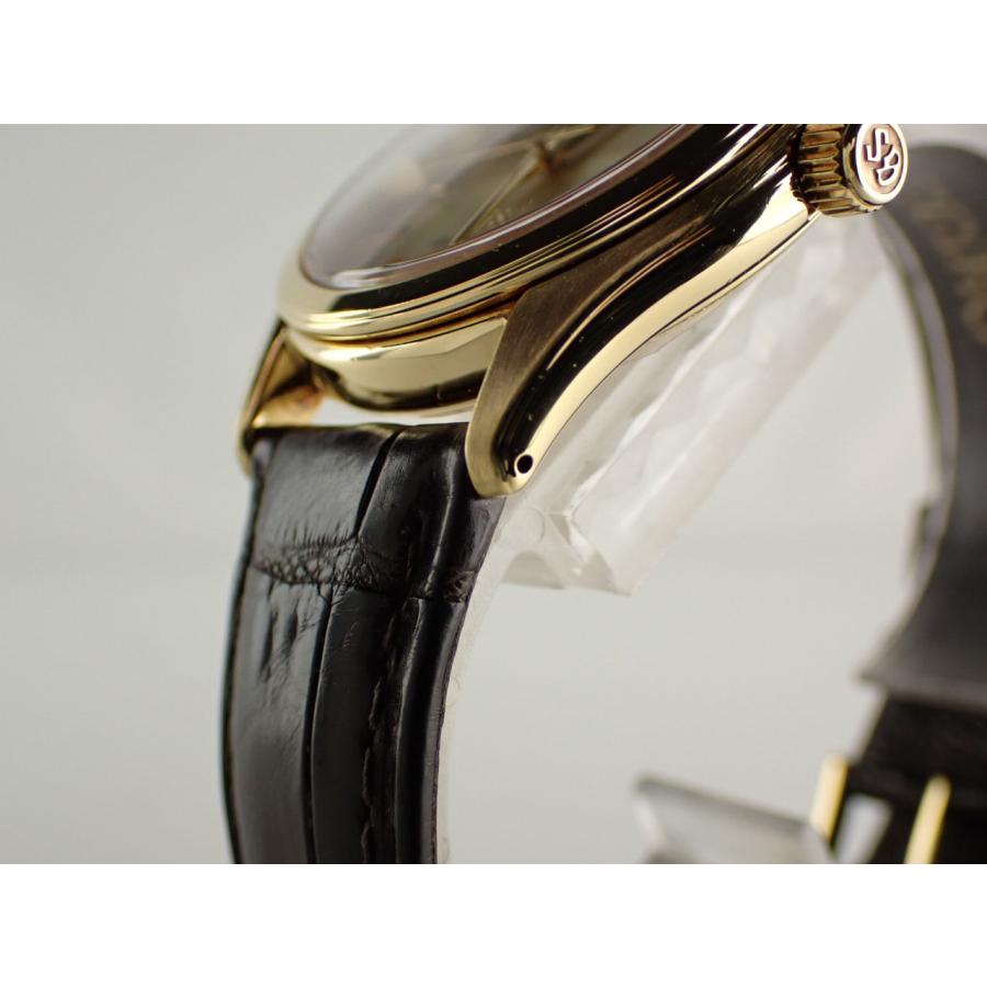 Grand Seiko グランドセイコー 9Fクォーツ 金無垢 レザーベルト
