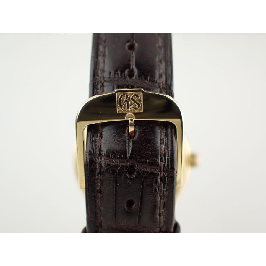 Grand Seiko グランドセイコー 9Fクォーツ 金無垢 レザーベルト