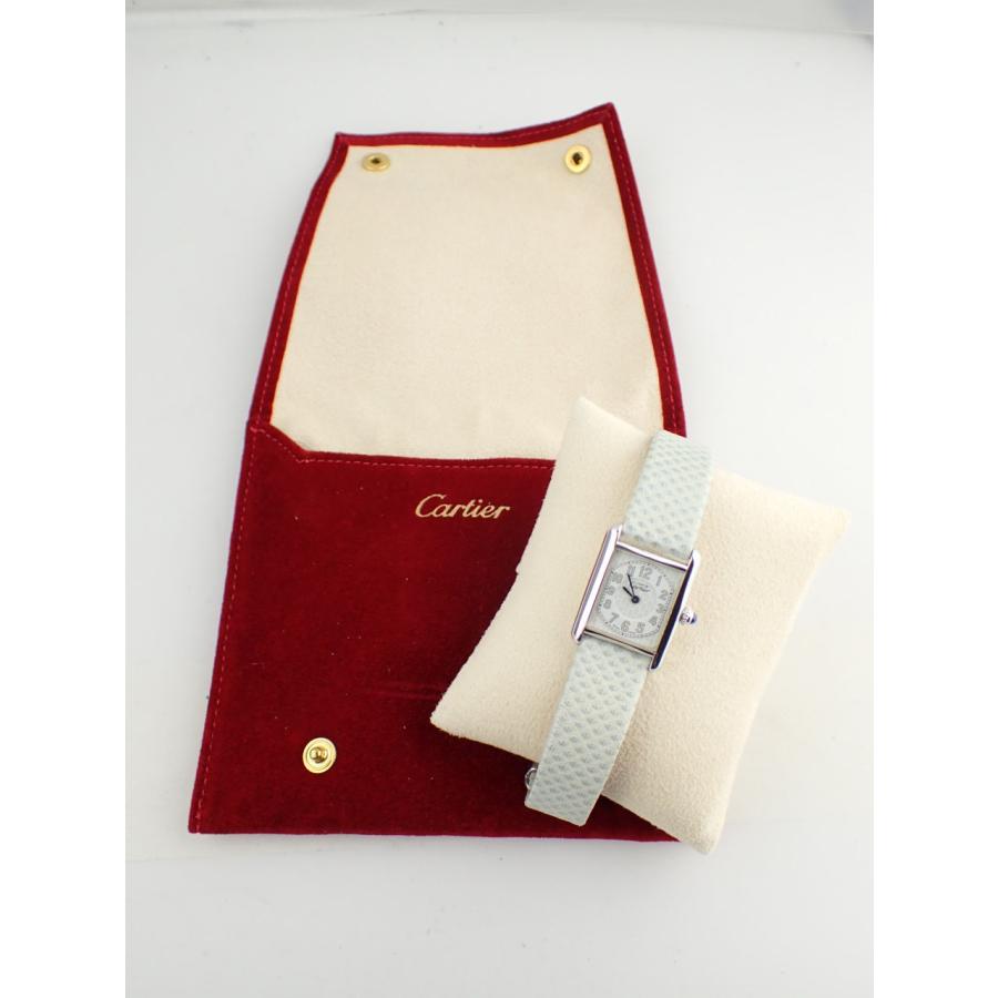 カルティエ マスト ドゥ カルティエ タンク SM ヴェルメイユ W1014254 新品仕上げ済 | TANK（Cartier） | 10