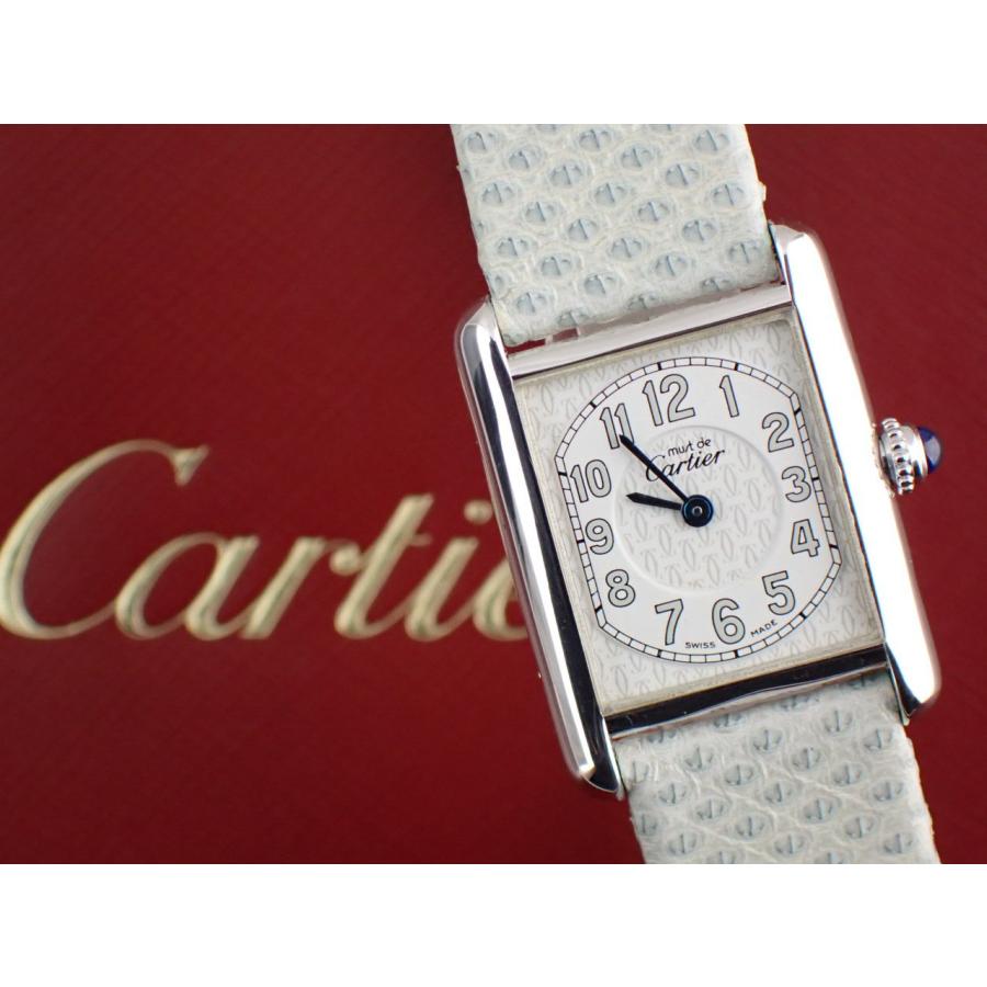 カルティエ マスト ドゥ カルティエ タンク SM ヴェルメイユ W1014254 新品仕上げ済 | TANK（Cartier） | 11