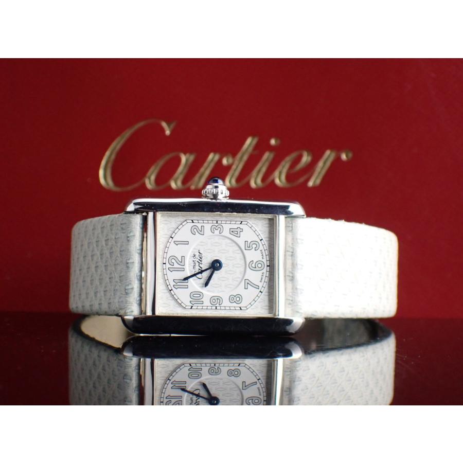 カルティエ マスト ドゥ カルティエ タンク SM ヴェルメイユ W1014254 新品仕上げ済 | TANK（Cartier） | 12
