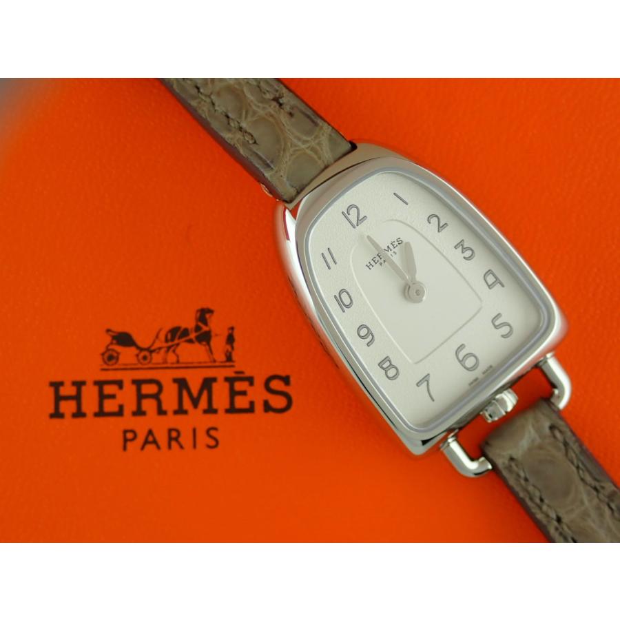 エルメス HERMES GA1.110 ギャロップ クォーツ レディース 美品 エルメス ギャロップ レディース クォーツ GA1.110 未使用 : クエリ