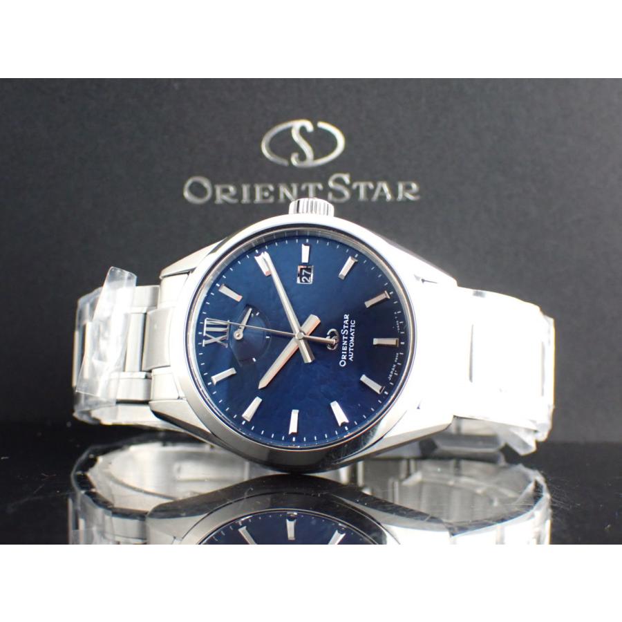 ORIENT（オリエント） オリエントスター M34 F8 デイト ブルー文字盤