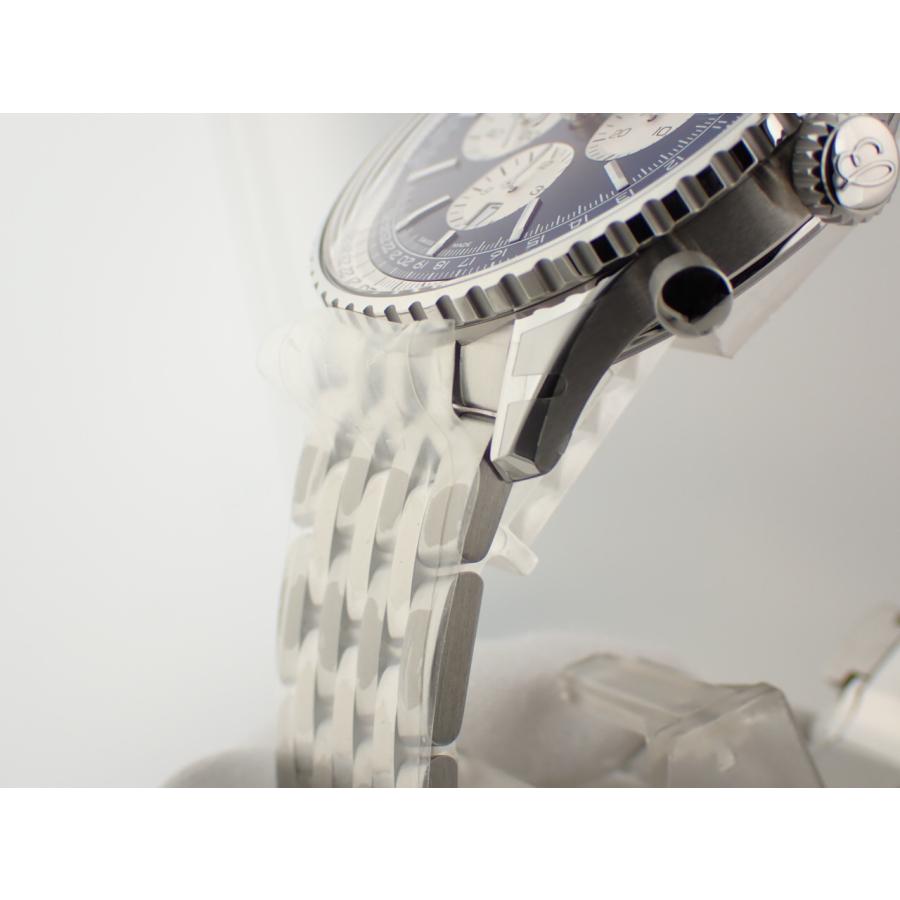 ブライトリング ナビタイマー B01 クロノグラフ 46 ブルー文字盤 メンズ AB0137211C1S1(AB0137) 新品 | ナビタイマー | 03