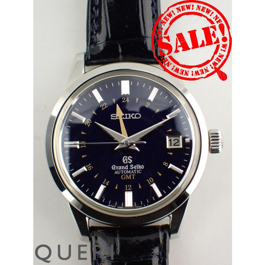 グランドセイコー 9Sメカニカル GMT 10周年記念 数量限定 ネイビー文字盤 SBGM031(9S66-00D0) 新品仕上げ済 | Grand Seiko