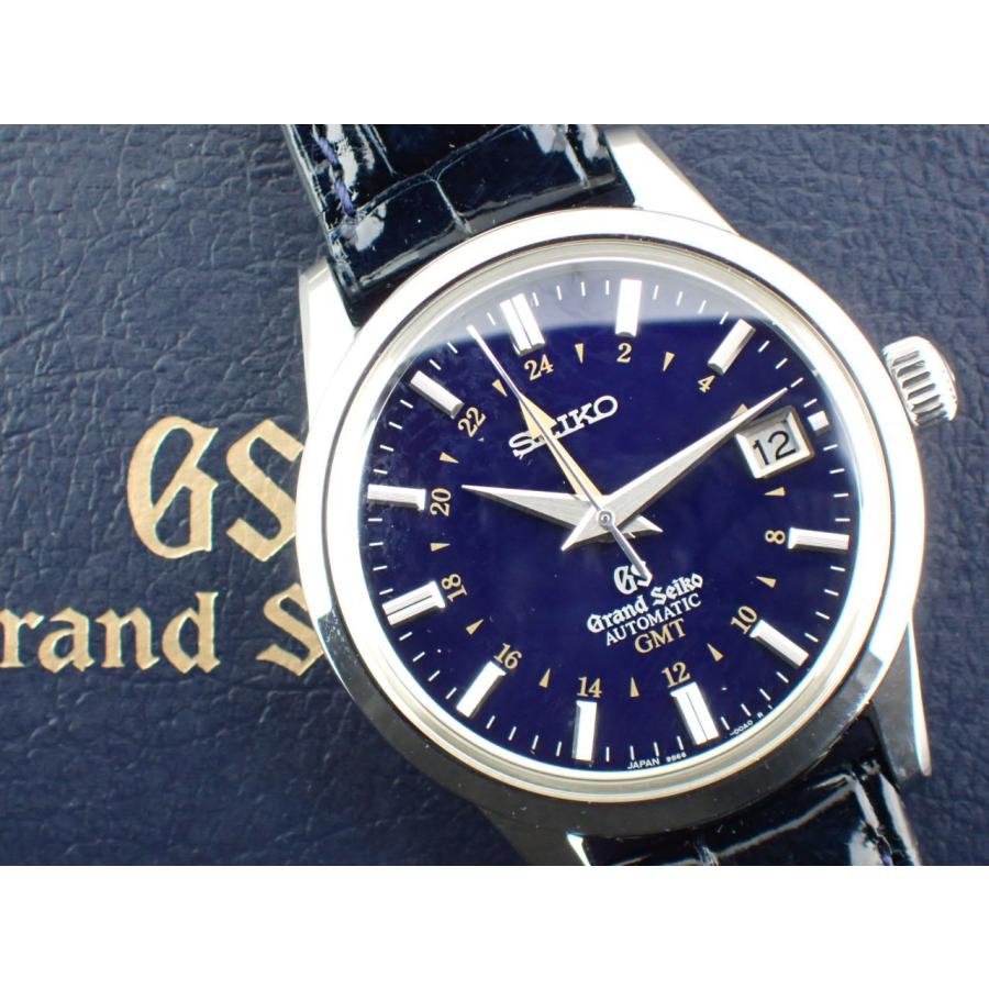 グランドセイコー 9Sメカニカル GMT 10周年記念 数量限定 ネイビー文字盤 SBGM031(9S66-00D0) 新品仕上げ済 | Grand Seiko | 11