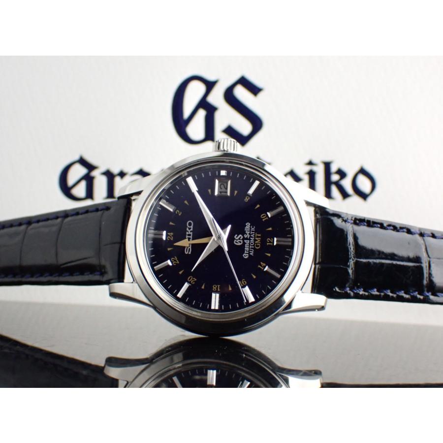 グランドセイコー 9Sメカニカル GMT 10周年記念 数量限定 ネイビー文字盤 SBGM031(9S66-00D0) 新品仕上げ済 | Grand Seiko | 12