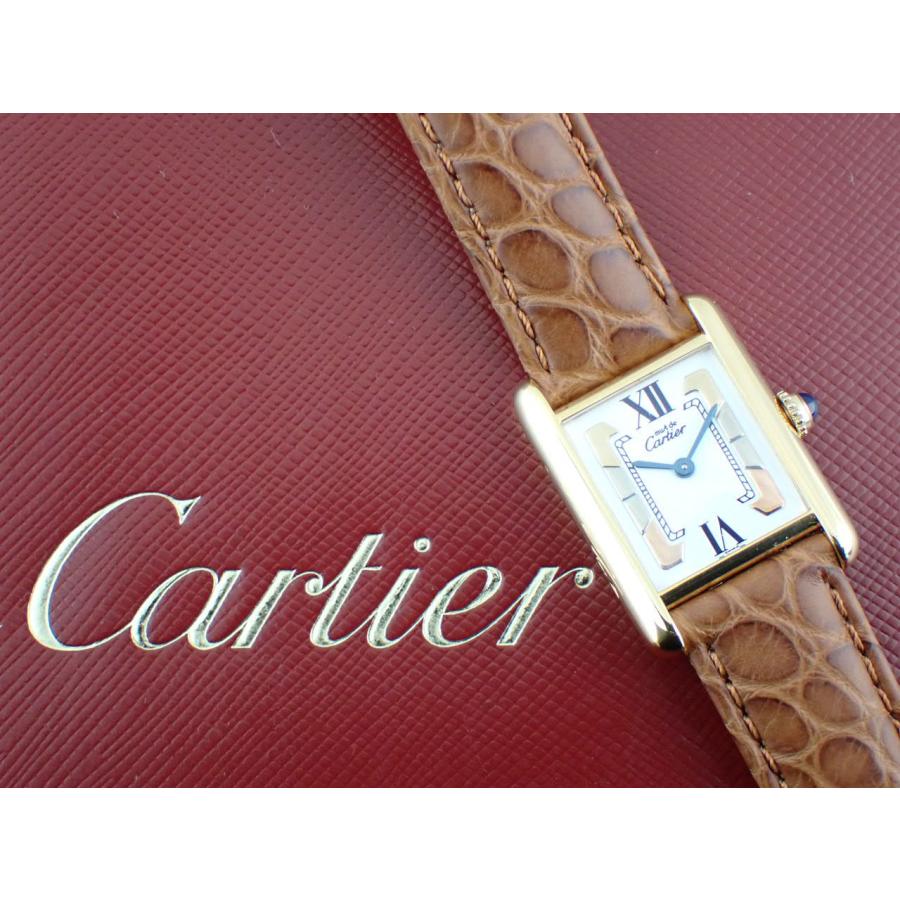 カルティエ マストタンク SM ヴェルメイユ クォーツ レディース W5057001 新品仕上げ済 | TANK（Cartier） | 10