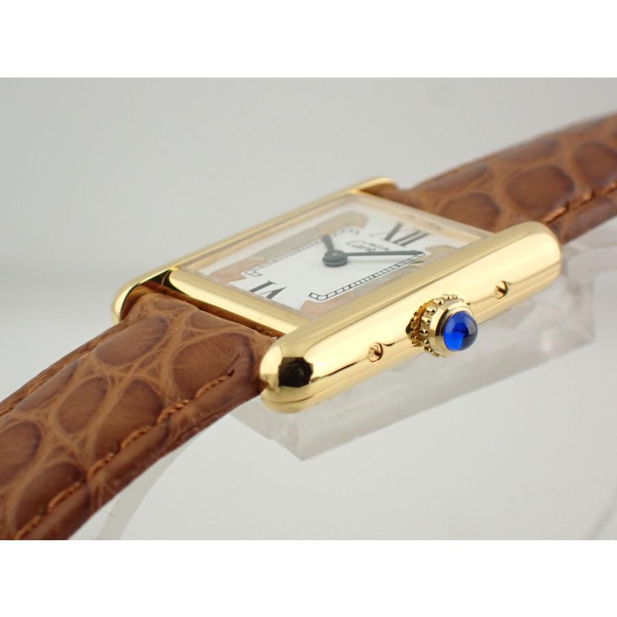 カルティエ マストタンク SM ヴェルメイユ クォーツ レディース W5057001 新品仕上げ済 | TANK（Cartier） | 02
