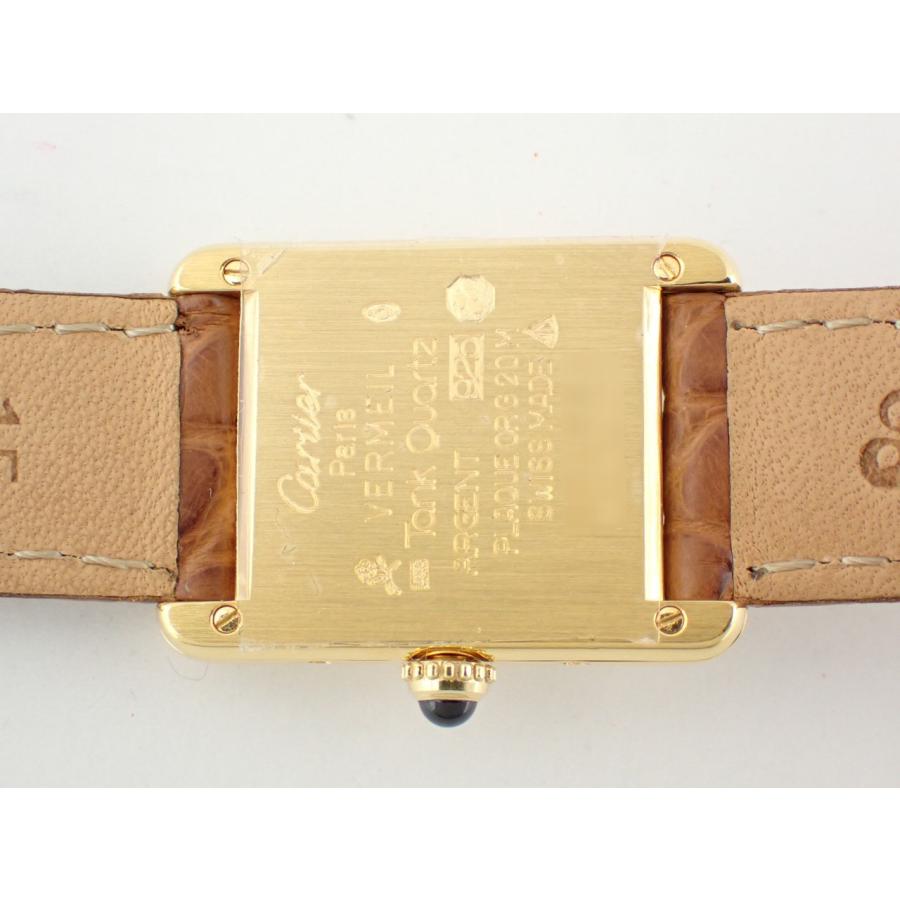 カルティエ マストタンク SM ヴェルメイユ クォーツ レディース W5057001 新品仕上げ済 | TANK（Cartier） | 07