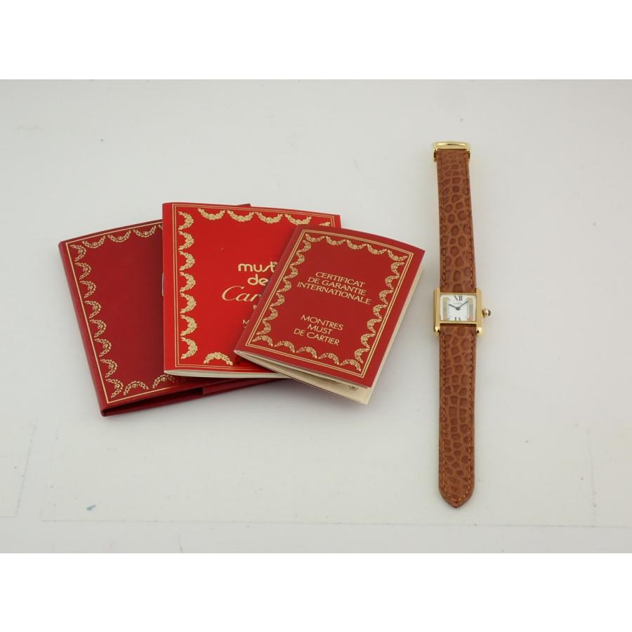 カルティエ マストタンク SM ヴェルメイユ クォーツ レディース W1006354 新品仕上げ済 | TANK（Cartier） | 10