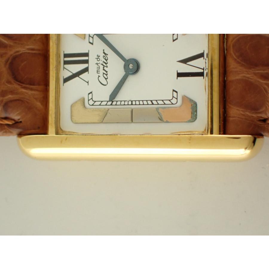 カルティエ マストタンク SM ヴェルメイユ クォーツ レディース W1006354 新品仕上げ済 | TANK（Cartier） | 13