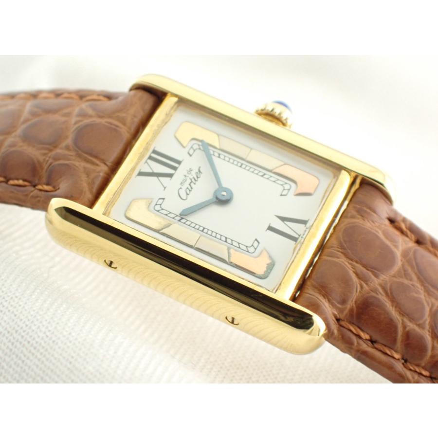 カルティエ マストタンク SM ヴェルメイユ クォーツ レディース W1006354 新品仕上げ済 | TANK（Cartier） | 01