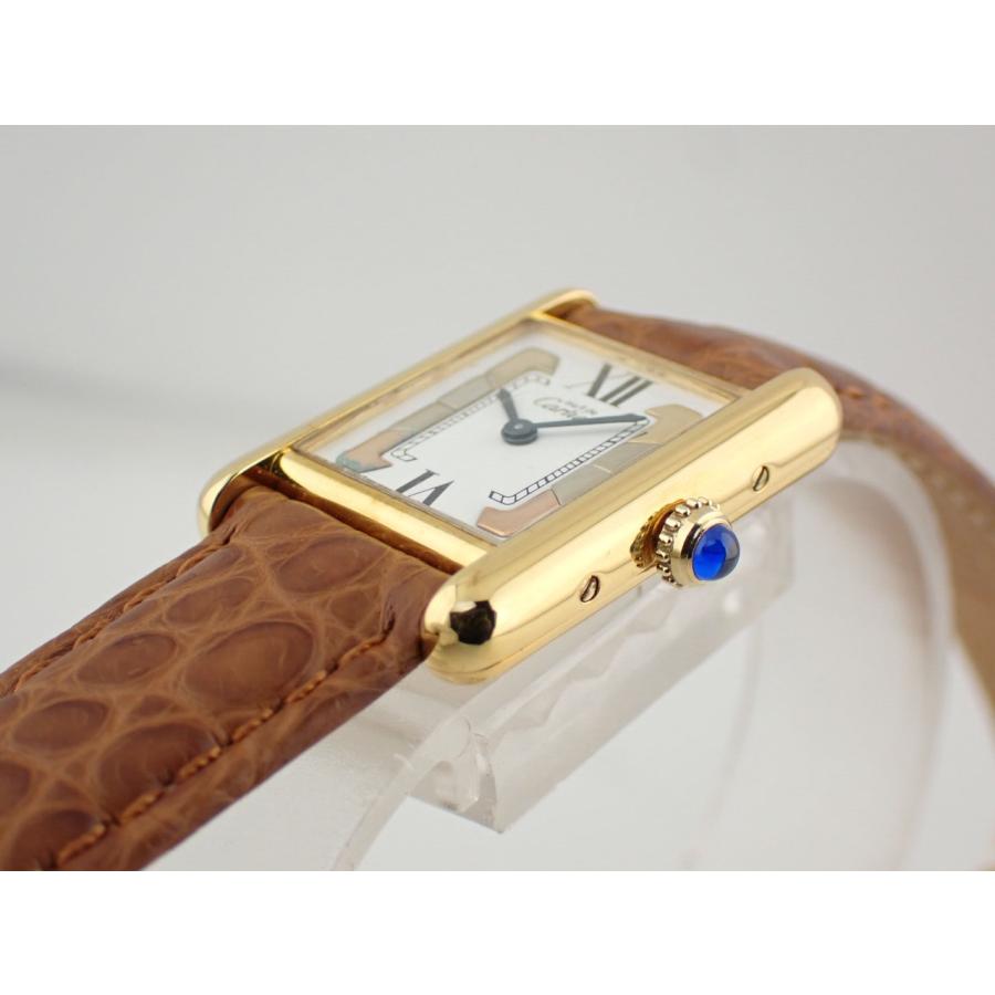 カルティエ マストタンク SM ヴェルメイユ クォーツ レディース W1006354 新品仕上げ済 | TANK（Cartier） | 02
