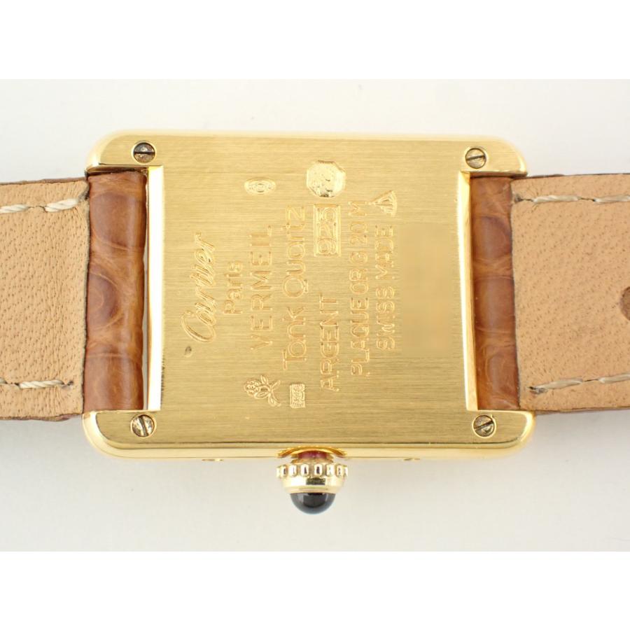 カルティエ マストタンク SM ヴェルメイユ クォーツ レディース W1006354 新品仕上げ済 | TANK（Cartier） | 07