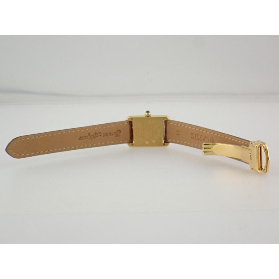 カルティエ マストタンク SM ヴェルメイユ クォーツ レディース W1006354 新品仕上げ済 | TANK（Cartier） | 09