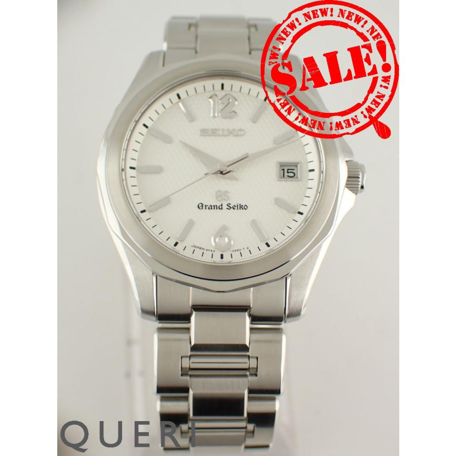 グランドセイコー 生産終了 9Fクォーツ ホワイト文字盤 メンズSBGX033(9F62-0A60)新品仕上げ済 | Grand Seiko