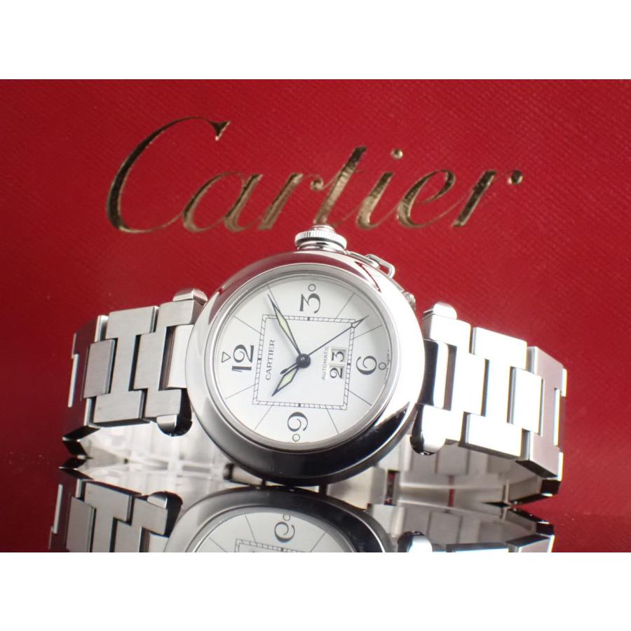 カルティエ パシャC ビッグデイト オートマチック W31055M7 新品仕上げ済 | Cartier | 14