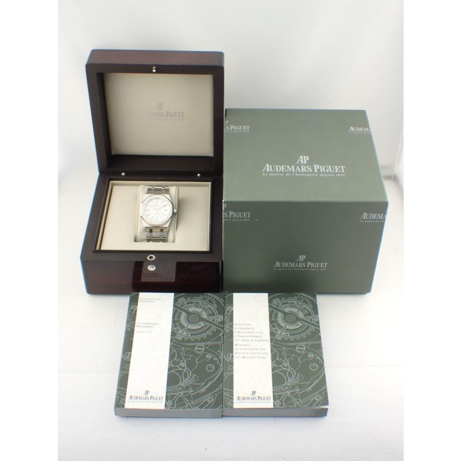 オーデマ・ピゲ ロイヤルオーク シルバー文字盤 メンズ 15300ST.OO.1220ST.01 中古美品 | AUDEMARS PIGUET | 11