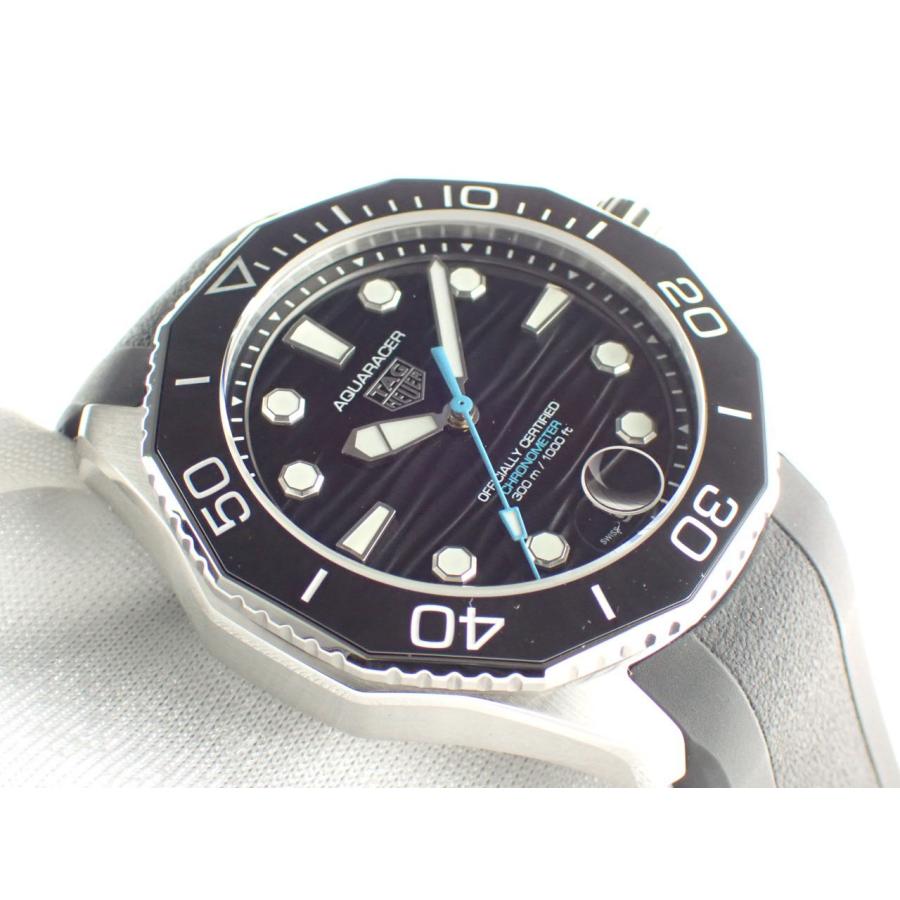 タグホイヤー アクアレーサー プロフェッショナル300 ブラック メンズ WBP5110.FT6257 新品 | アクアレーサー | 01