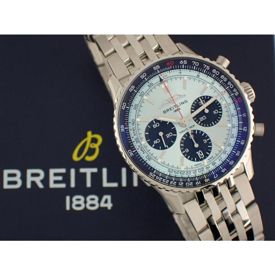 ブライトリングナビタイマー B01 クロノグラフ 43 アイスブルーAB0138241C1A1(AB0138)新品 | ナビタイマー | 11