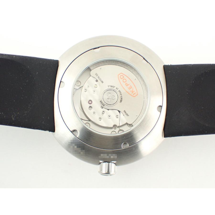 アイクポッド メガポッド リチャード 46mm 自動巻き ブラック文字盤 メンズ  IPM202SILB 未使用 |  | 07