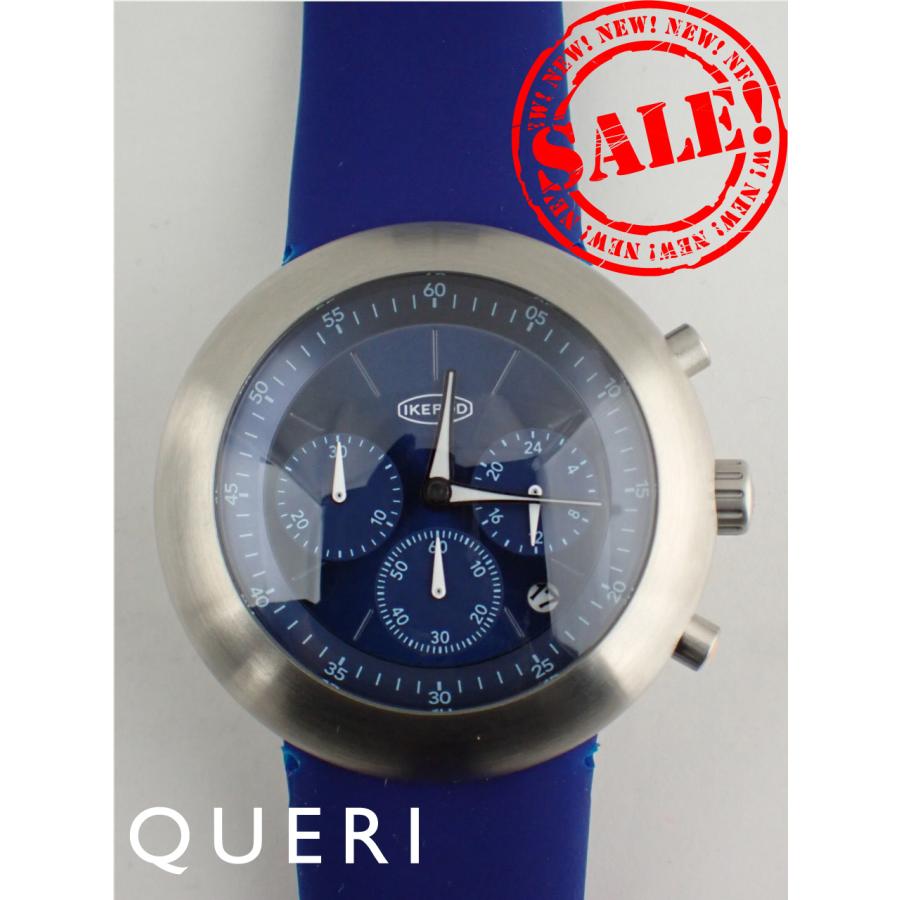 アイクポッド クロノポッド ブルースウェード 44mm クォーツ ブルー文字盤 IPC006SILK 未使用 | 