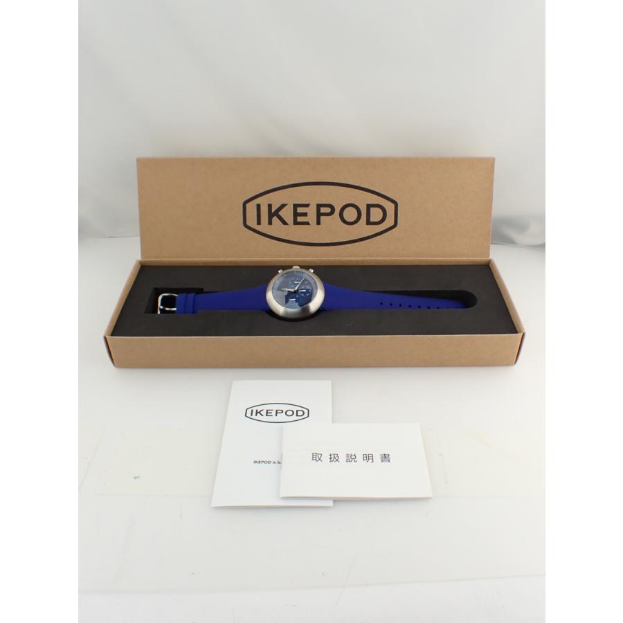 アイクポッド クロノポッド ブルースウェード 44mm クォーツ ブルー文字盤 IPC006SILK 未使用 |  | 11