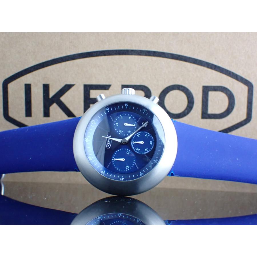 アイクポッド クロノポッド ブルースウェード 44mm クォーツ ブルー文字盤 IPC006SILK 未使用 |  | 13