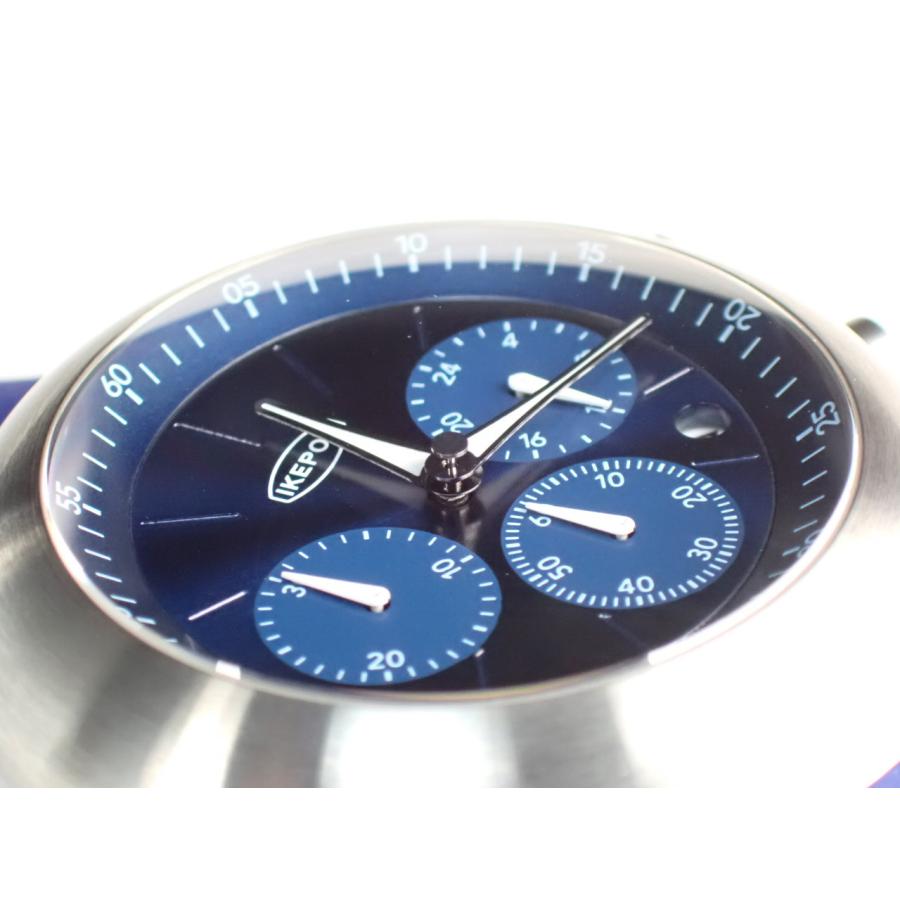アイクポッド クロノポッド ブルースウェード 44mm クォーツ ブルー文字盤 IPC006SILK 未使用 |  | 01