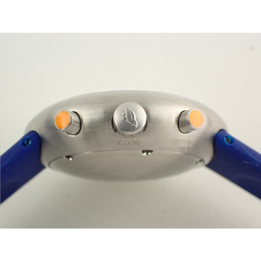 アイクポッド クロノポッド ブルースウェード 44mm クォーツ ブルー文字盤 IPC006SILK 未使用 |  | 05