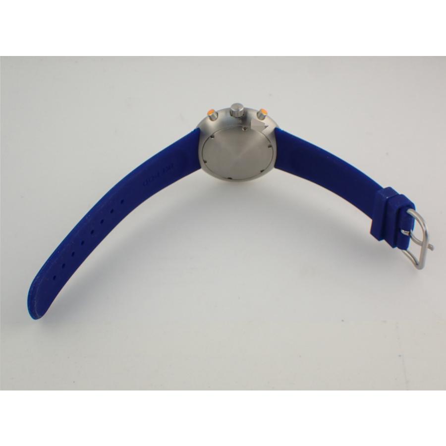 アイクポッド クロノポッド ブルースウェード 44mm クォーツ ブルー文字盤 IPC006SILK 未使用 |  | 09