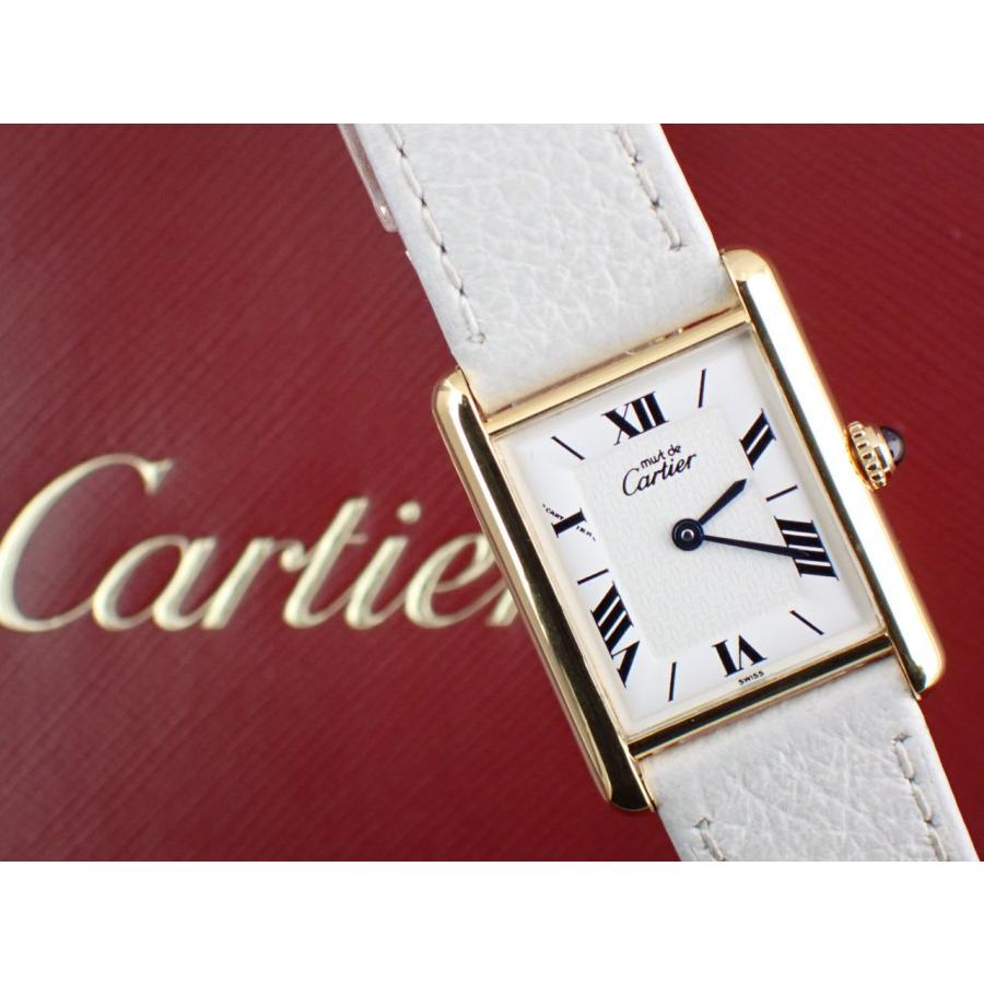 カルティエ マストタンク LM ヴェルメイユ W1009554 新品仕上げ済 | TANK（Cartier） | 11