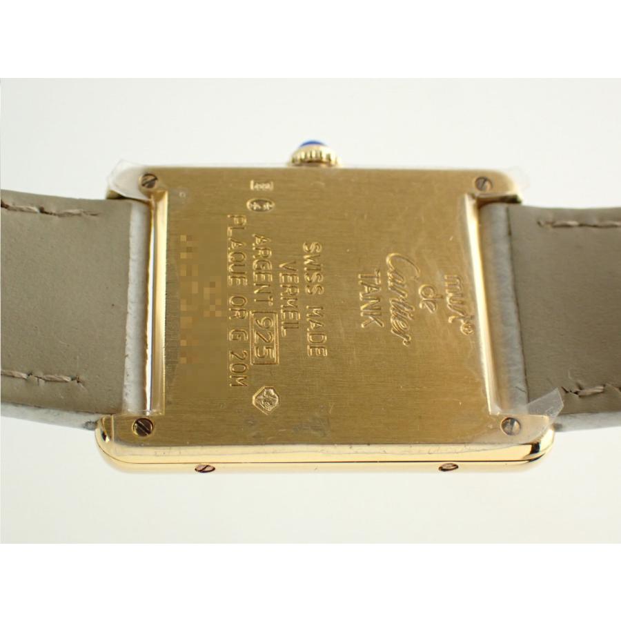 カルティエ マストタンク LM ヴェルメイユ W1009554 新品仕上げ済 | TANK（Cartier） | 07