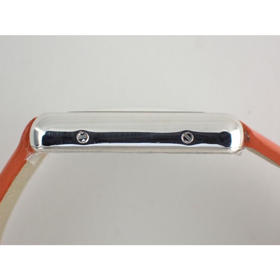 カルティエ マストタンク SM 2003年クリスマス限定モデル オレンジベルト W1017654 新品仕上げ済 | TANK（Cartier） | 06
