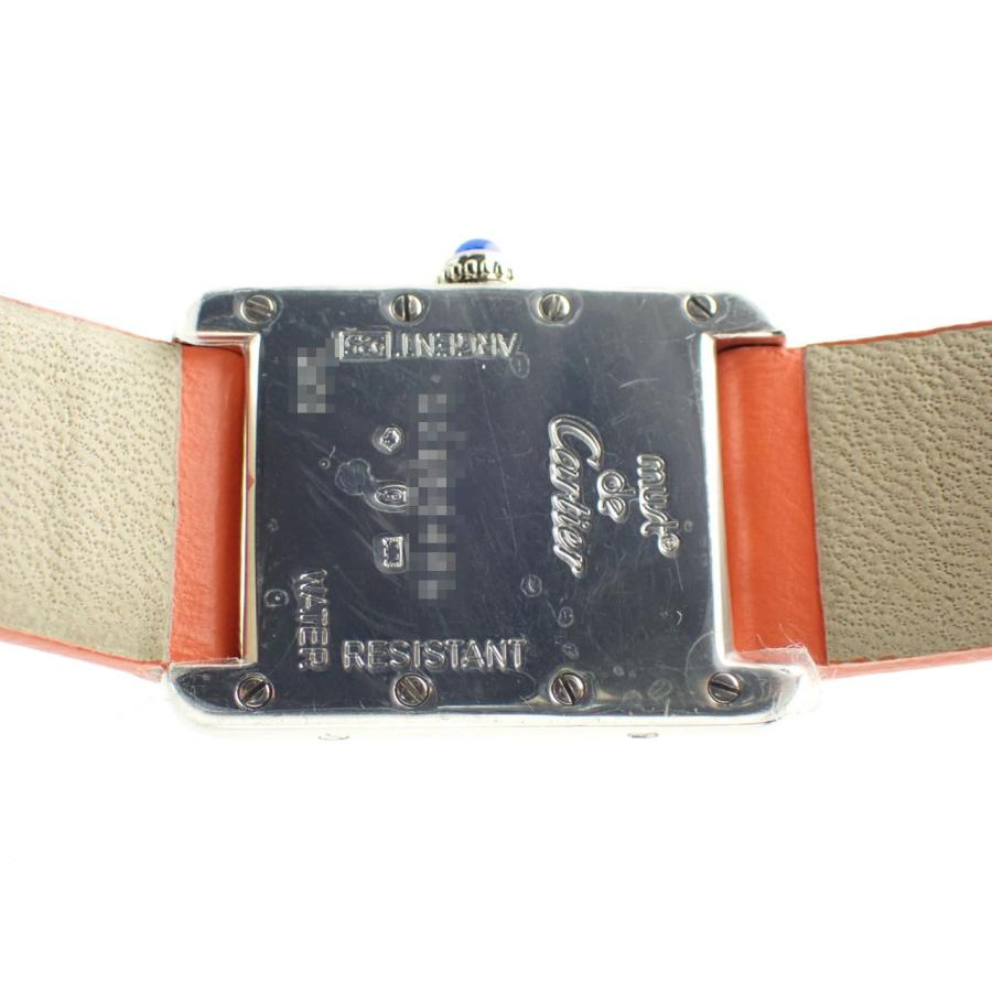 カルティエ マストタンク SM 2003年クリスマス限定モデル オレンジベルト W1017654 新品仕上げ済 | TANK（Cartier） | 07