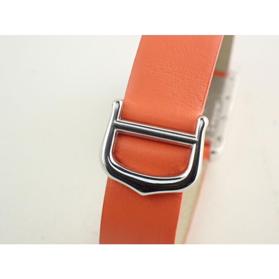 カルティエ マストタンク SM 2003年クリスマス限定モデル オレンジベルト W1017654 新品仕上げ済 | TANK（Cartier） | 08