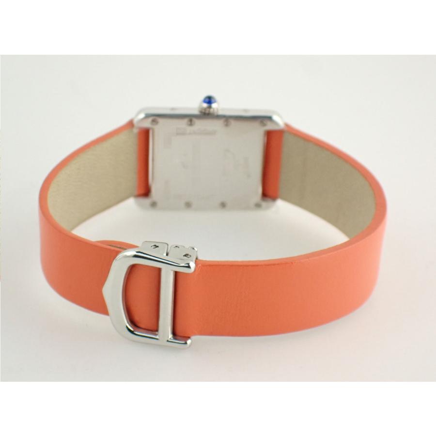 カルティエ マストタンク SM 2003年クリスマス限定モデル オレンジベルト W1017654 新品仕上げ済 | TANK（Cartier） | 09