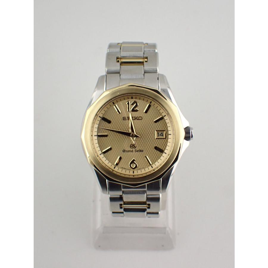 グランドセイコー 9Fクォーツ コンビ デイト 12角ベゼル SBGX036(9F62-0A70)新品仕上げ済 | Grand Seiko | 10